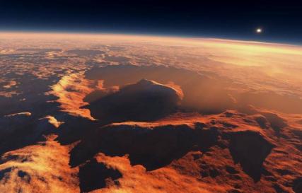 Марс стал безжизненным после ядерной бомбардировки